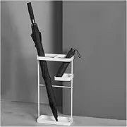 Umbrella Stand Entryway Floor Standing Umbrella Holder for Entryway, Metal Umbrella Stand Rack Umbrella Bucket Shelf Umbrella Organizer for Home Office Decoration Umbrella Holder