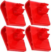 EXHUMKY 4pcs Fish Tank Led Light Bracket Mounting Clip Holder Clamp for Small Aquarium Decorations