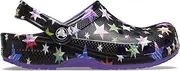 [Crocs] Girls Classic Star Print Slip On Clogs Sandals