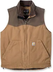 Carhartt Rugged Flex Montana, vest , color: Light Brown/Dark Brown , size: L