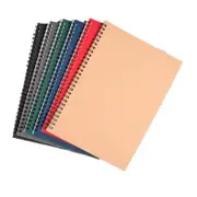 A5 Spiral Coil Notebook Diary Ruled School Vintage Office Student Note Book Memo