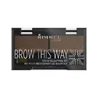 Rimmel RIMMEL Brow This Way Sculpting Kit 002 Medium Brown 3.27g