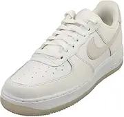 [Nike] Men's Air Force 1 '07 Lv8 Sneaker, White Phantom Summit White, 8.5 US