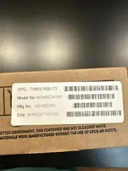 Western Digital Blue 4TB 3.5" SATA 5400rpm Internal Hard Drive WD40EZAX
