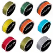 Dorisea Mega 9 Strands 100M 300M 20-132LB Round Braided Fishing Line Multi-color