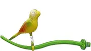 Generic Bird Cage Accessory for Lovebirds and Canaries with Perch Stand