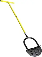 Saw Tooth edgesr Lawn Tool, Lawn edgesr Tool, Half Moon edgesr with Handle - Manual Saw Tooth Step Edging Shovel for Efficient Lawn Trimming, for Gardens and Sidewalks