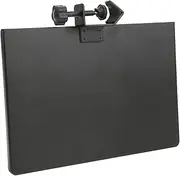 RASTKY Alloy Black Sound Card Tray, Multifunction Metal Commodity Shelf for Mobile Phone, Stable and Firm, 360 Degree Rotation, Simple to Install. Live Equipment Accessory