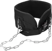 SUPVOX Fitness Sports Belt Weightlifting Waist Belt Weight Dip Pull-up Dipping Chain Pull-up Weighted Fitness Dipping