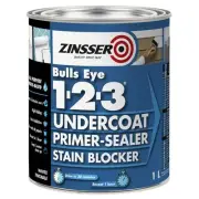 Zinsser Bulls Eye 1-2-3 is a versatile- water-based primer- sealer- and stainbl