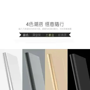 HANG 6500mAh Q5 鋁合金2孔輸入行動電源 (經典黑)