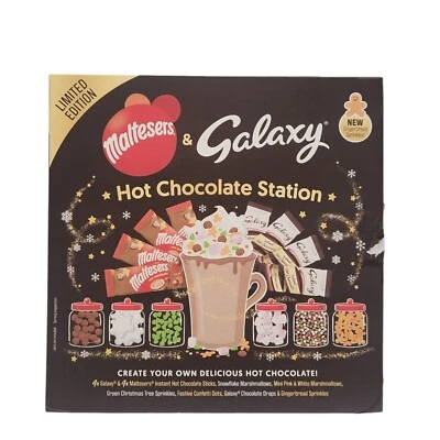 Limited Edition Maltesers & Galaxy Hot Chocolate Gift Set with Thank You Card