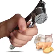 KESEM Metal Garlic Press, Manual Mincer Squeezer Chopper Crusher Masher Cutter
