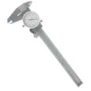 6 Inch Dial Caliper Stainless Steel Precision Tool for 4 Way Measurements