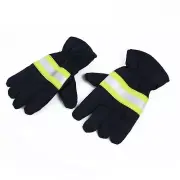 Firefighting Gloves Anti-fire Gloves Heat Proof Gloves Non-slip for Cold weather