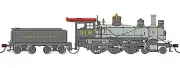 Bachmann 52205 ` HO Scale 4-6-0 T&P #316