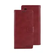 Goospery Bluemoon Diary for Galaxy S21 Ultra - Wine