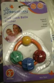 Click Clack Balls Teether - Dreambaby L422