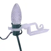 C9 Christmas Light Outdoor Clips Adjustable, Rotatable Quick Clips for Outsid...