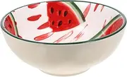 [NAMOARLY] Fruit Salad Bowl Delicate Soup Bowl Household Soup Container Ceramic Fruit Shop Ice Cream Bowl Convenient Fruit Bowl Kitchen Salad Bowl Decorative Fruit Bowl Household Fruit Bowl