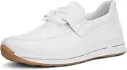 [ARA] Women Osaka Loafer, White, 9.5 UK, White, 9.5 UK Wide