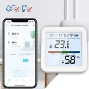 Temperature and Humidity Sensor Smart Indoor Intelligent Sensor With LCD DisplNQ