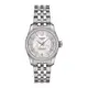 TISSOT BALLADE POWERMATIC 80 COSC LADY 矽游絲機械時尚女性優質鋼帶腕錶-銀-T1082081111700