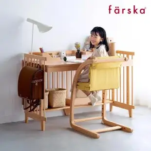 farska 童趣森林5合1嬰兒大床 Long 適用於嬰兒/床圍欄/畫桌/沙發/書桌等多功能使用