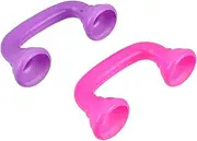 2pcs Phone Auditory Feedback Phones for Speech Development and Pronunciation Practice for Early Childhood Education and Imaginative Play