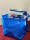Ikea - 5x Frakta Blue Large Bags - Ideal For Outdoor Use & Storage (Max Load,,