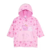 Peppa Pig Hoodie for Girls, Kids Oversized Fleece Hoodie Blanket