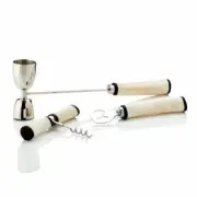 VISKI Admiral Three Piece Bar Set Bone Handles New in Box