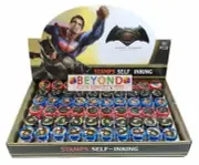 Batman vs Superman Self Ink Stamps Birthday Party Favors Gift Bag Filler Stamper