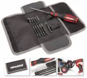 Traxxas - Premium 7-Piece Essential Nut & Hex Speed Bit Set with Handle