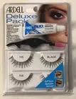 Ardell Lashes Deluxe Pack Wispies Black 110 Adhesive Applicator False Eyelashes