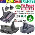 Adapter For Makita DeWalt Milwaukee AEG Battery Convert To Dyson V7 V8 V6 V10 AU