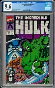 Incredible Hulk #381 CGC 9.6 White Pages