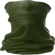 [uxcell] Summer Cooling Neck Gaiter Sun Protection Face Mask Fishing Neck Gaiter Sunscreen Breathable Bandana for Men Women, Army Green
