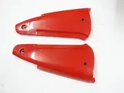Bonnet Side Panel Set Steel Red Painted Massey Ferguson Tractor # AU
