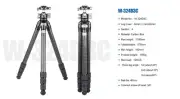 Cavix W-324D3C Carbon Fibre 4-section Tripod with Panoramic Ball Head