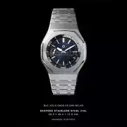 MLC Bespoke Navy/Silver Custom Casio G-Shock GA2100 Mod Watch Casioak Gift Man