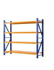 [Giantz] Garage Shelving Warehouse Rack 2.x1.8m in Orange/Blue
