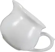 Cabilock Ceramic Sauce Boat Latte Art Cup Restaurant Catering Service Sauce Cup for Hot Cold Condiments