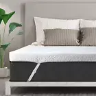 3 Inch Gel Memory Foam Mattress Topper California King Size High Density Cooling