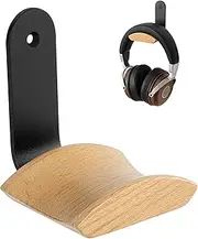 Under Desk Headphone Headset Holder Hanger Hook Mount for Home and OfficeGgf (Beech)