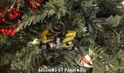 BMW Military Police Motorcycle Custom Christmas Ornament 1/64 Honda Harley