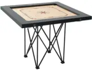 86cm -Thick Carrom Board 34x34 Inch Tournament Carrom Board + Stand