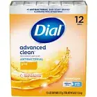 Dial Antibacterial Deodorant Soap, Gold, 3.2 Ounce advanced clean 12 Bars