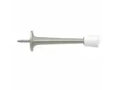 Deltana 3" Zinc Die-Cast Baseboard Door Bumper / Door Stop | Nickel | ZBDS30U15