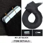 CLEARANCE Tape In Real Remy Human Hair Extensions Skin Weft THICK Balayage Ombre